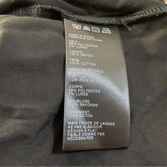 Anthropologie HD in Paris Riversong Swing Long Sleeve Metallic Floral Dress XS - Picture 8 of 10